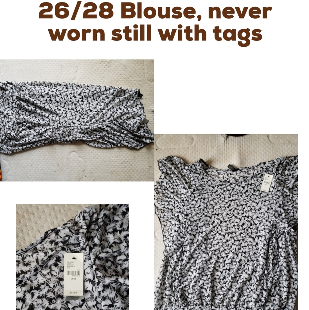 Plus Size Swing Blouse